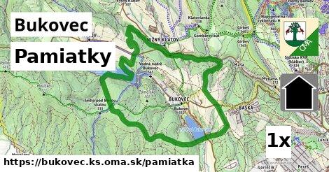 pamiatky v Bukovec, okres KS