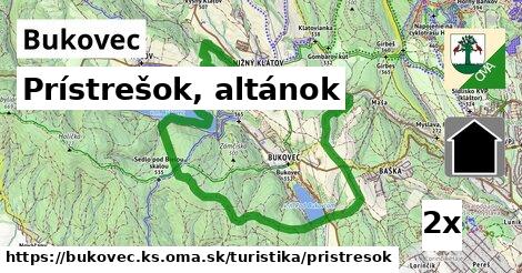 Prístrešok, altánok, Bukovec, okres KS