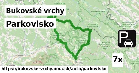 Parkovisko, Bukovské vrchy