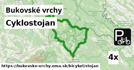 Cyklostojan, Bukovské vrchy