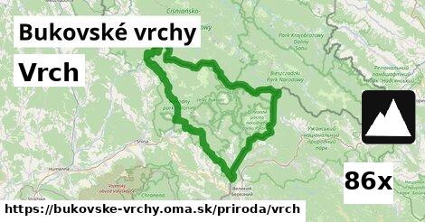 Vrch, Bukovské vrchy