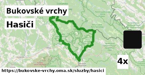 Hasiči, Bukovské vrchy
