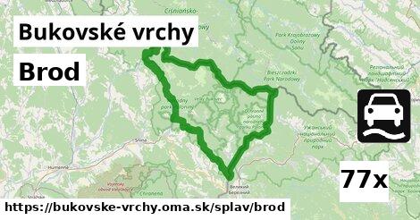 Brod, Bukovské vrchy