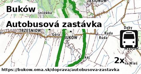 Autobusová zastávka, Buków