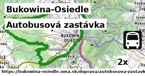 Autobusová zastávka, Bukowina-Osiedle