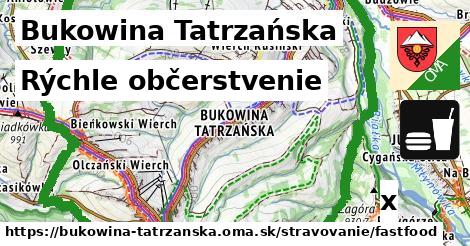 Všetky body v Bukowina Tatrzańska
