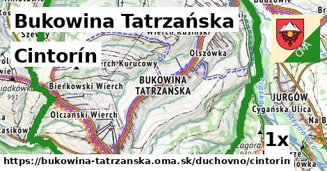 Cintorín, Bukowina Tatrzańska