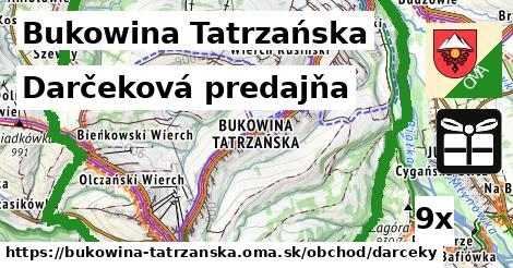 darčeková predajňa v Bukowina Tatrzańska