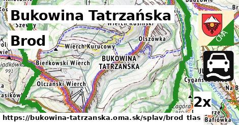 brod v Bukowina Tatrzańska