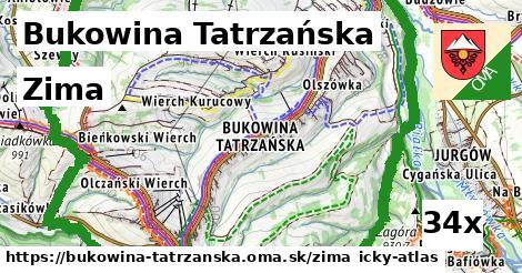 zima v Bukowina Tatrzańska