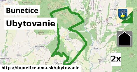 ubytovanie v Bunetice