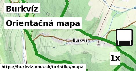 orientačná mapa v Burkvíz