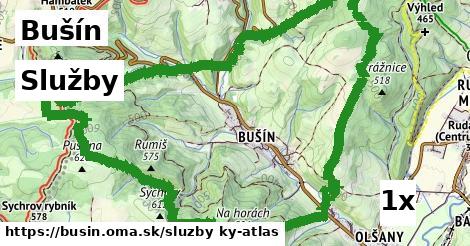 služby v Bušín