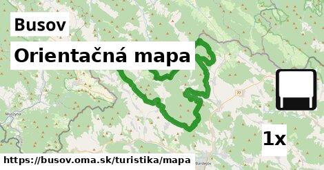 Orientačná mapa, Busov