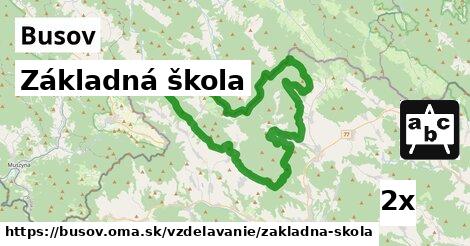 Základná škola, Busov