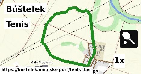 Tenis, Búštelek