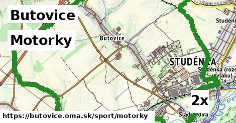 motorky v Butovice