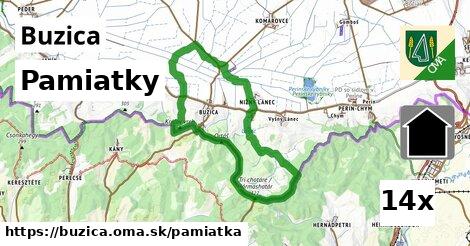 pamiatky v Buzica