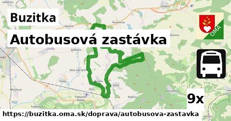 Autobusová zastávka, Buzitka