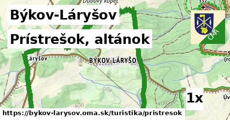 prístrešok, altánok v Býkov-Láryšov