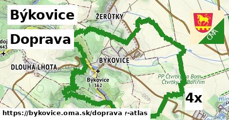 doprava v Býkovice