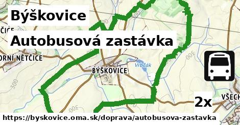 Autobusová zastávka, Býškovice