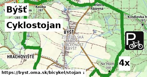 Cyklostojan, Býšť