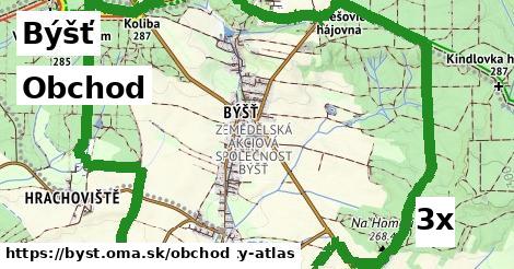 obchod v Býšť