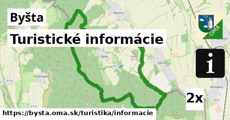 Turistické informácie, Byšta