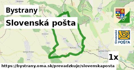 Slovenská pošta, Bystrany