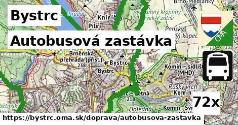 Autobusová zastávka, Bystrc