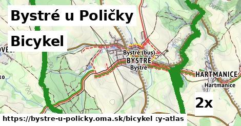 bicykel v Bystré u Poličky