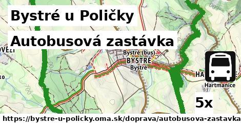 Autobusová zastávka, Bystré u Poličky