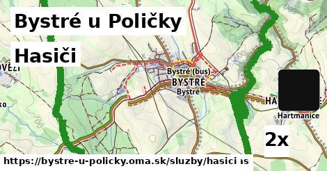 hasiči v Bystré u Poličky