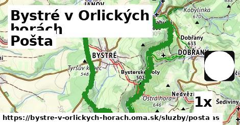 Pošta, Bystré v Orlických horách