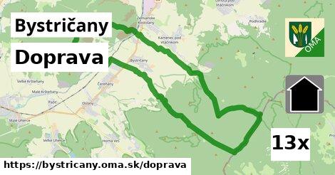 doprava v Bystričany