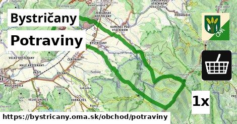 Potraviny, Bystričany