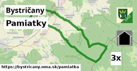 pamiatky v Bystričany