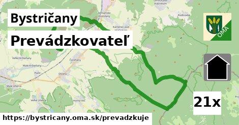 prevádzkovateľ v Bystričany