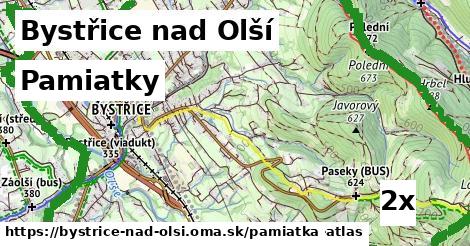 pamiatky v Bystřice nad Olší