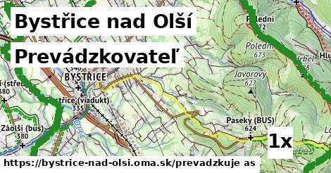 prevádzkovateľ v Bystřice nad Olší