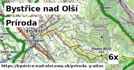 príroda v Bystřice nad Olší