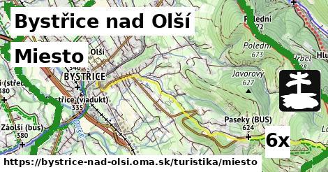 Miesto, Bystřice nad Olší