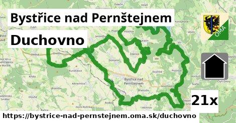 duchovno v Bystřice nad Pernštejnem