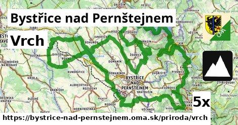 vrch v Bystřice nad Pernštejnem