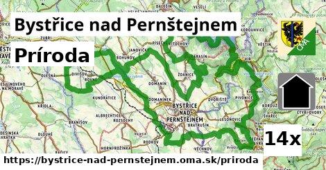 príroda v Bystřice nad Pernštejnem