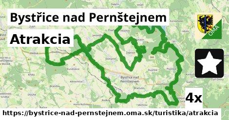 atrakcia v Bystřice nad Pernštejnem