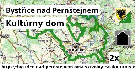 kultúrny dom v Bystřice nad Pernštejnem