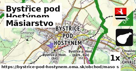 mäsiarstvo v Bystřice pod Hostýnem