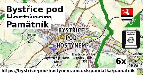 Pamätník, Bystřice pod Hostýnem